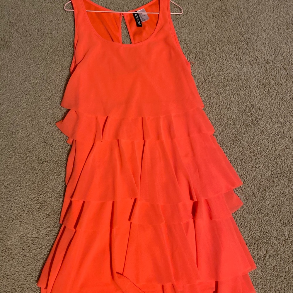 Divided Ruffle Dress